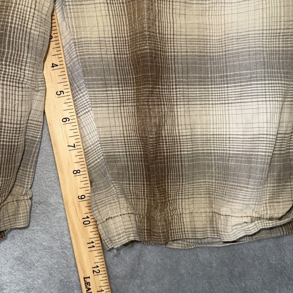 Tommy Bahama Shorts Multicolor Plaid Chino Mens Size‎ 35 Linen Silk Blend - Picture 9 of 9